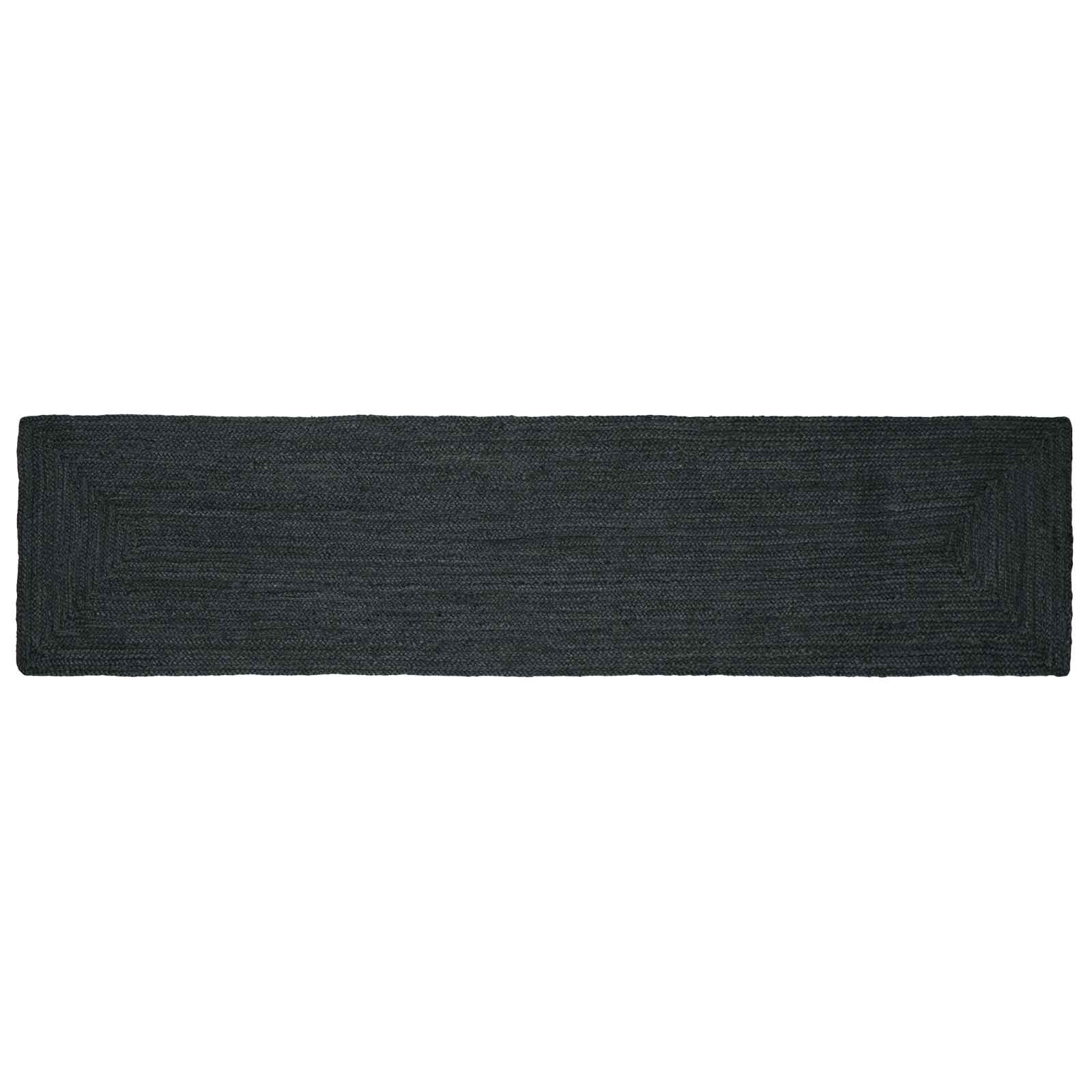 Tepisi za područja Pravokutni Tamnosiva 60 x 200 cm Juta