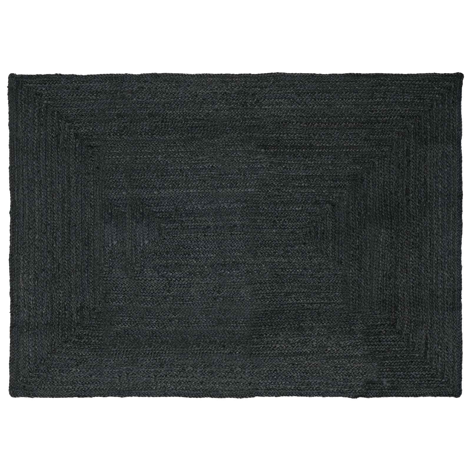 Tepisi za područja Pravokutni Tamnosiva 240 x 340 cm Juta