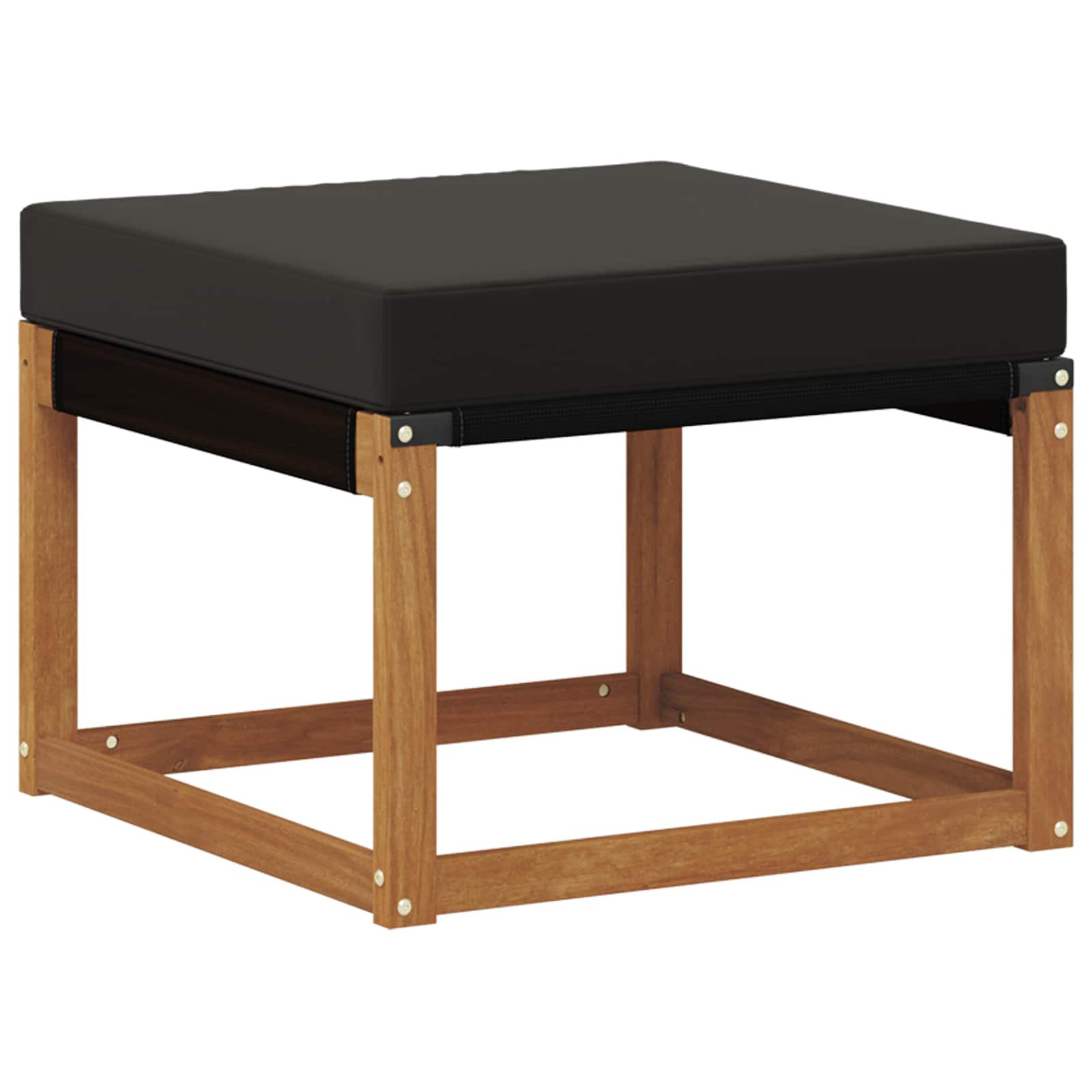 Set vanjskih sofa 9 pcs Prirodna i crna