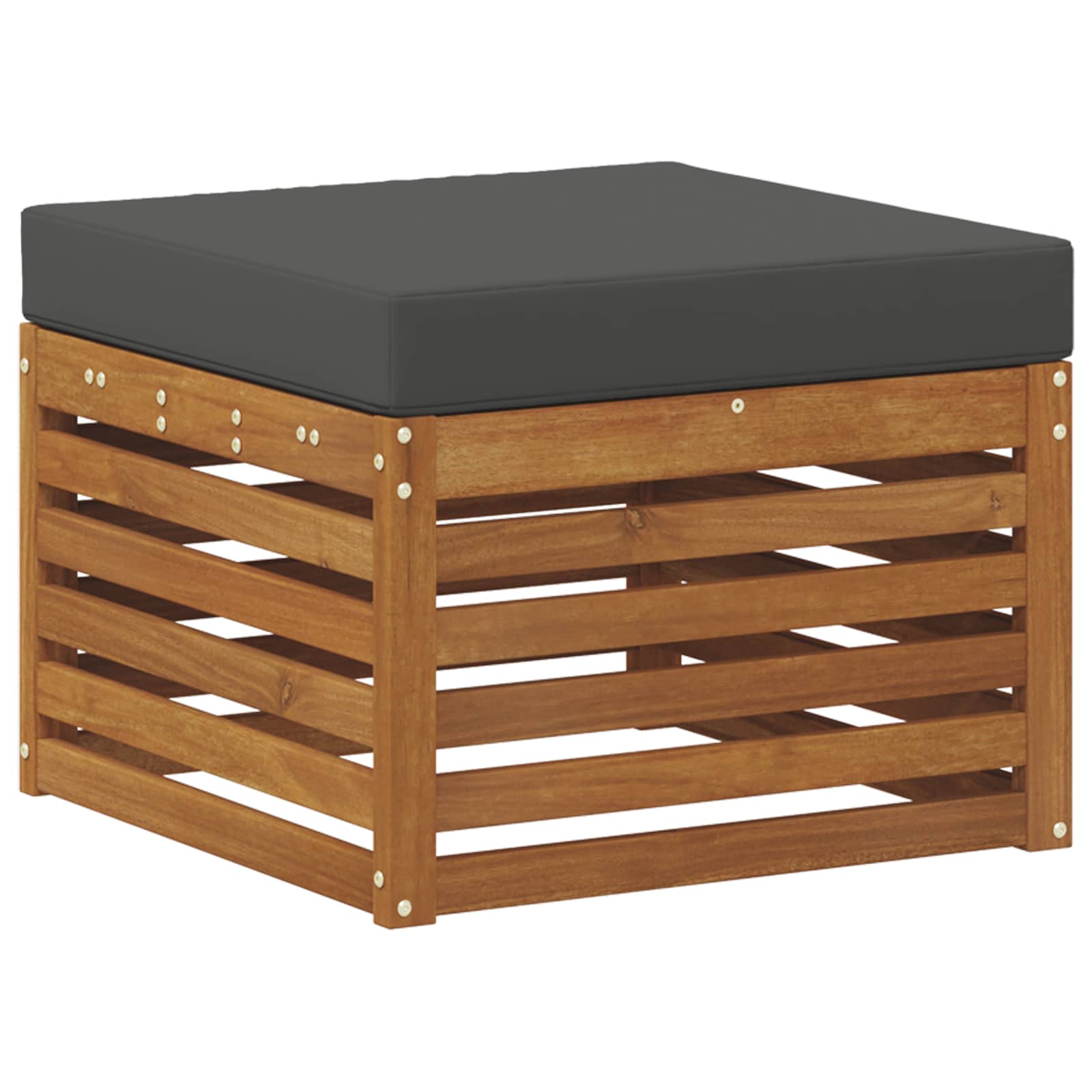 Set vanjskih sofa 6 pcs Prirodna i antracit