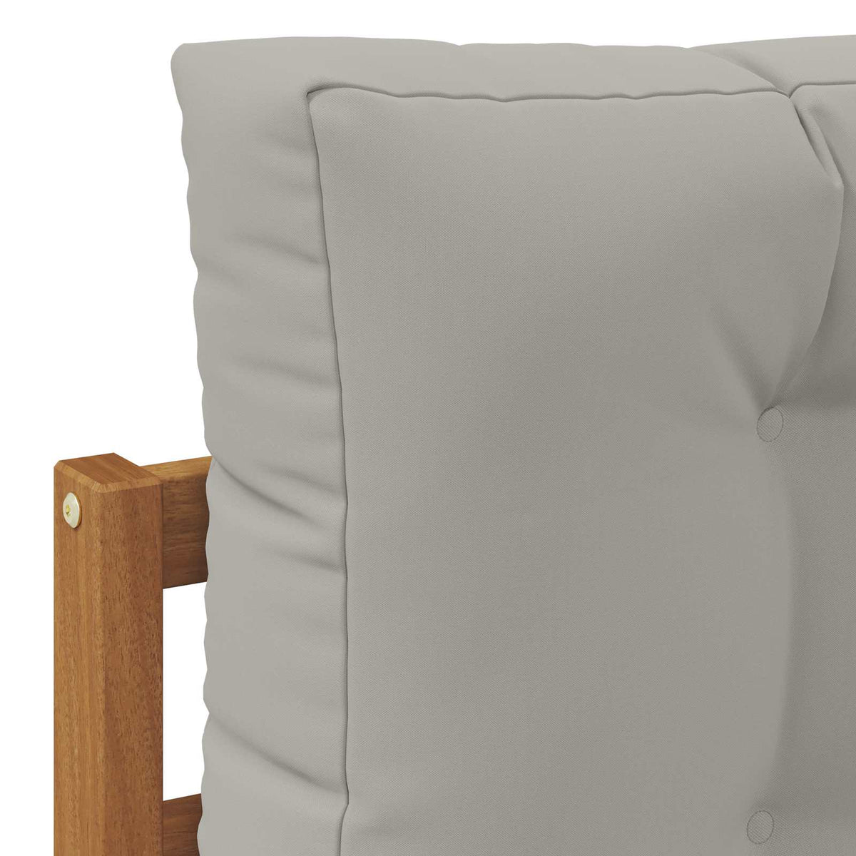 Set vanjskih sofa 10 kom. Prirodna i svjetlosiva Smeđa 483 x 247,5 x 73 cm