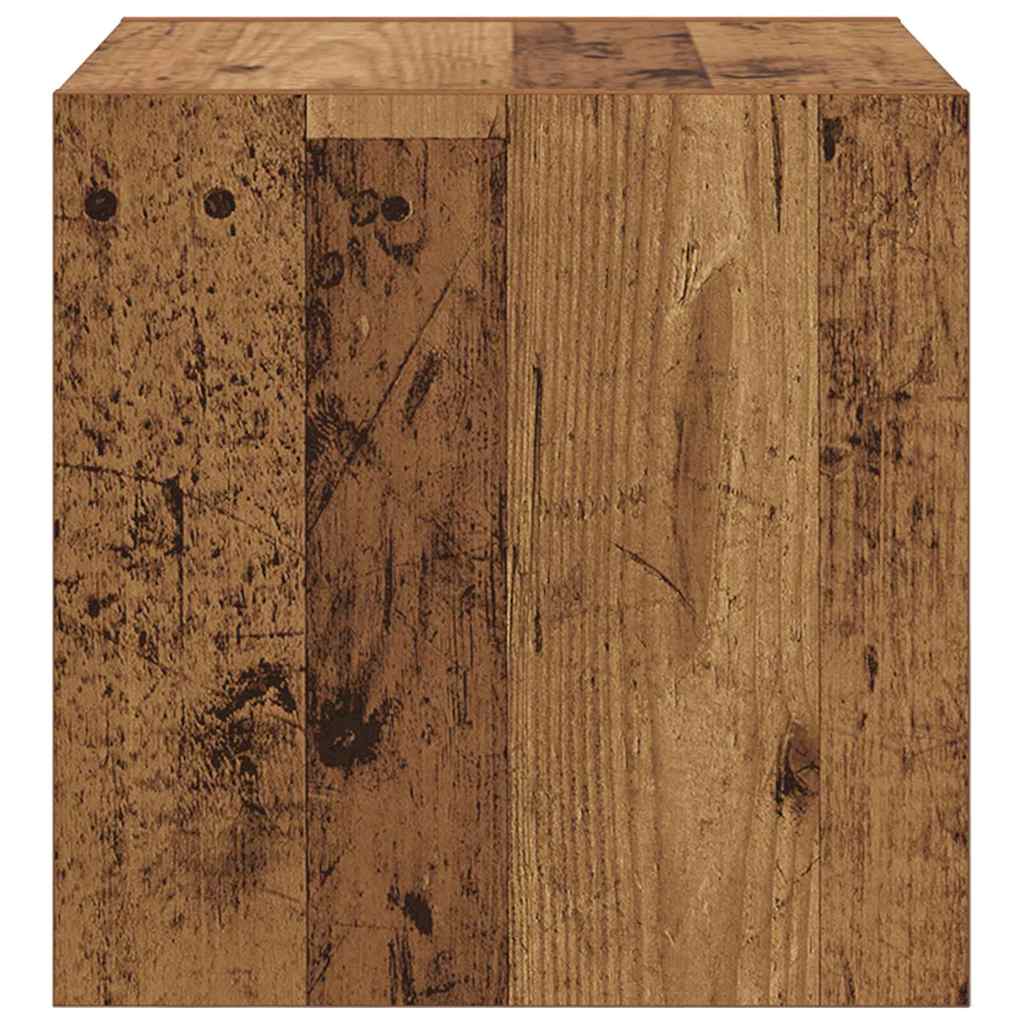 Ormar za Zid 2 pcs Staro drvo 37 x 37 x 37 cm Konstruirano drvo