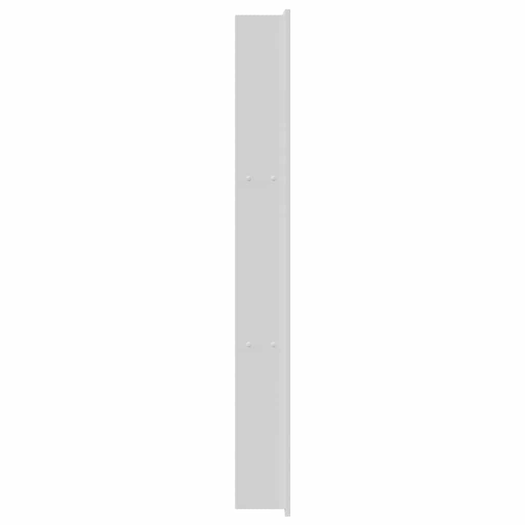 Ničica za tuš Bijeli 90 x 30 x 9,5 cm Nehrđajući čelik