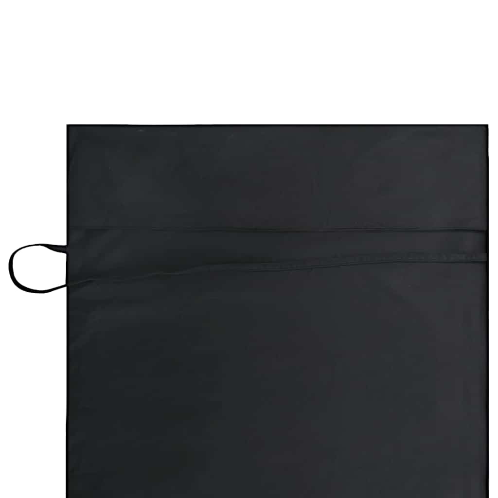 Ručnici za ležaljku 2 pcs Crna 210 x 75 cm Polyester i Polyamid