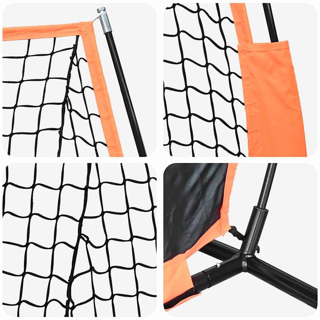 Mreža za vježbanje baseballa Crna 250 x 106,5 x 210 cm