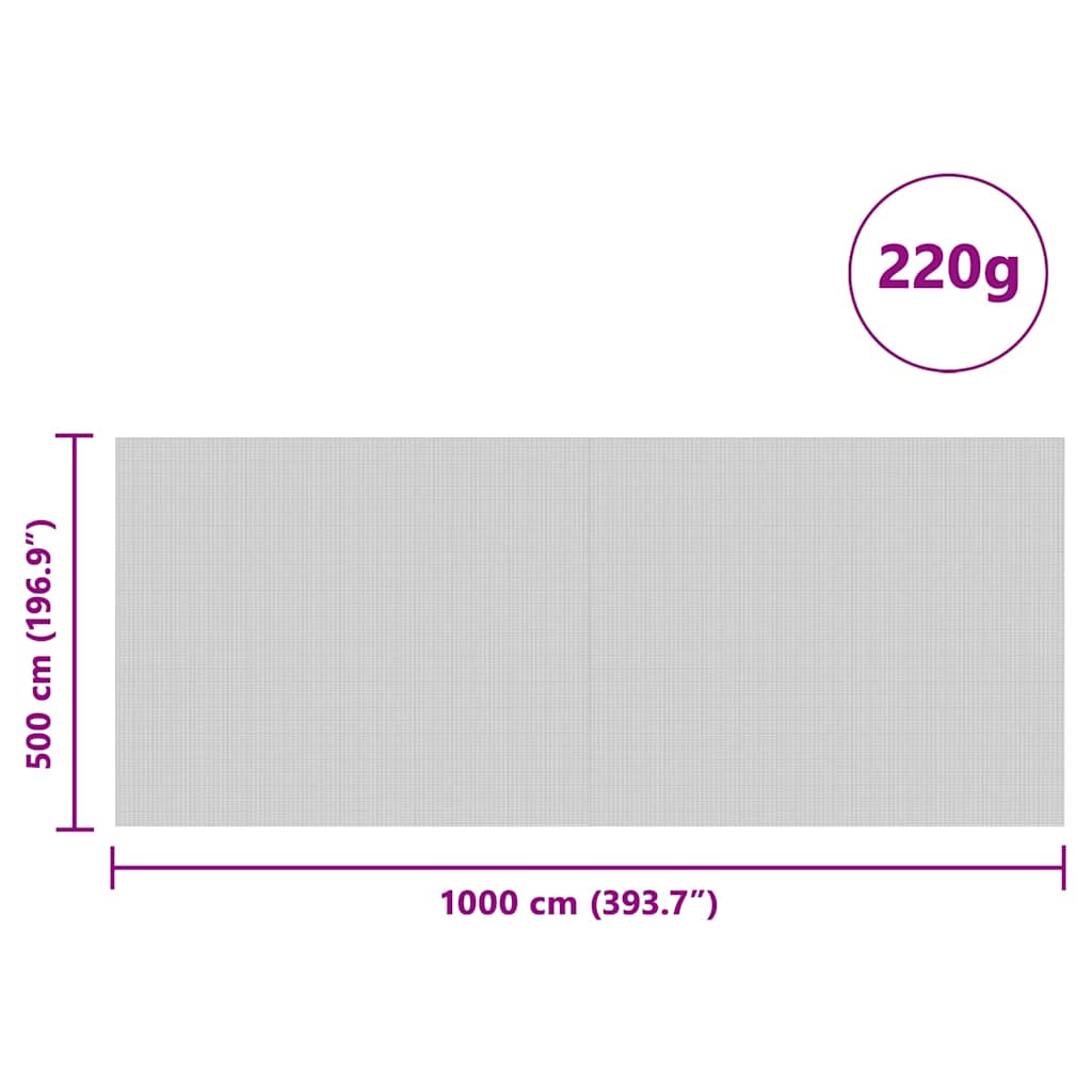 Pokrivač za silos Zelena 10 x 5 m HDPE