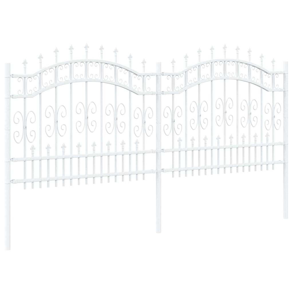 Vrtna Ograda KAMPEN 240 x 140 cm Mesh Bijelo