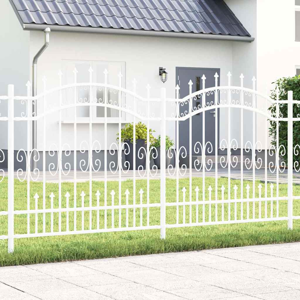 Vrtna Ograda KAMPEN 240 x 166 cm Mesh Bijelo