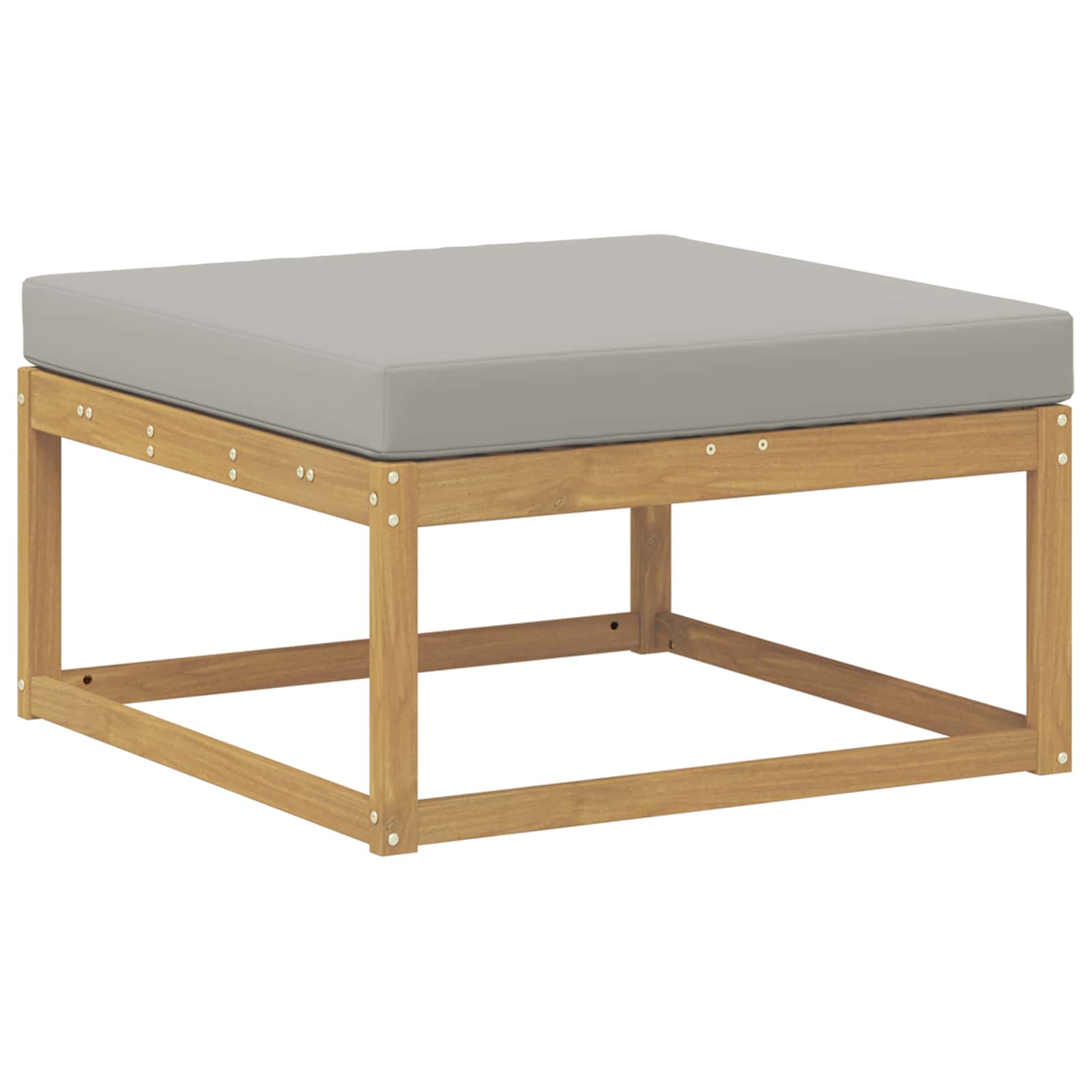 Set vanjskih sofa 9 pcs Bijela i svjetlosiva