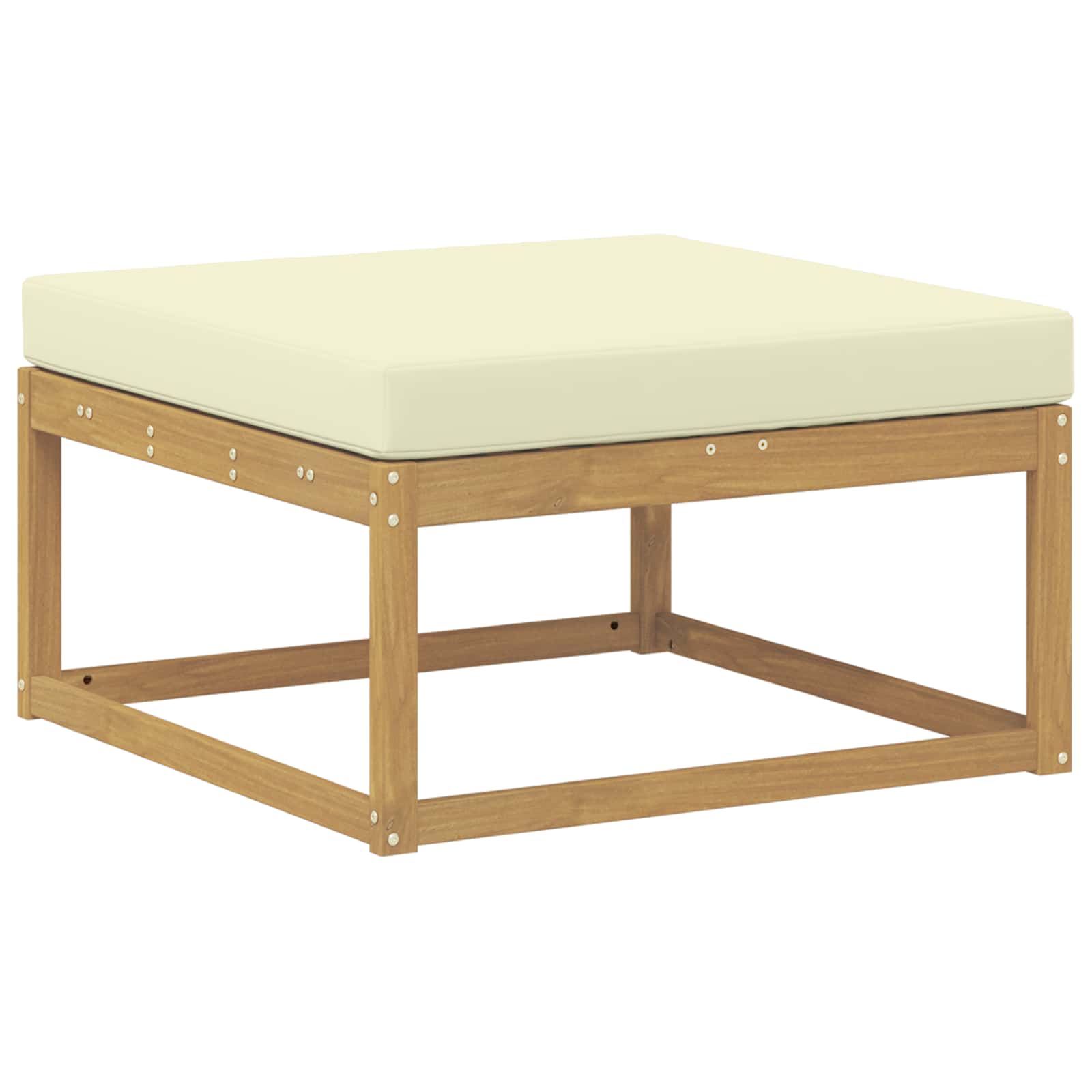Set vanjskih sofa 9 pcs Bijela i krem