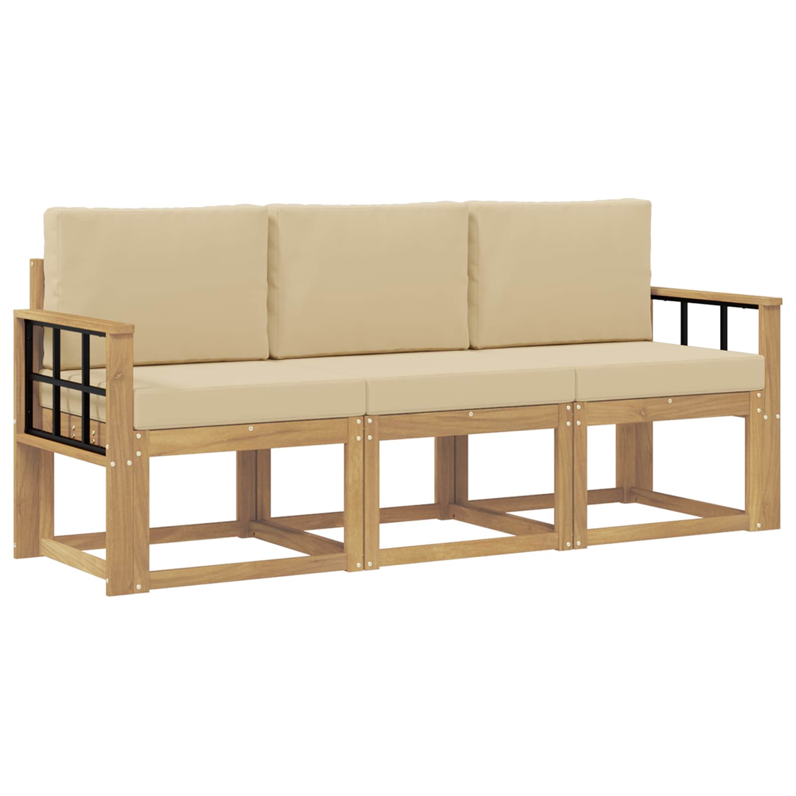 Set vanjskih sofa 3 pcs
