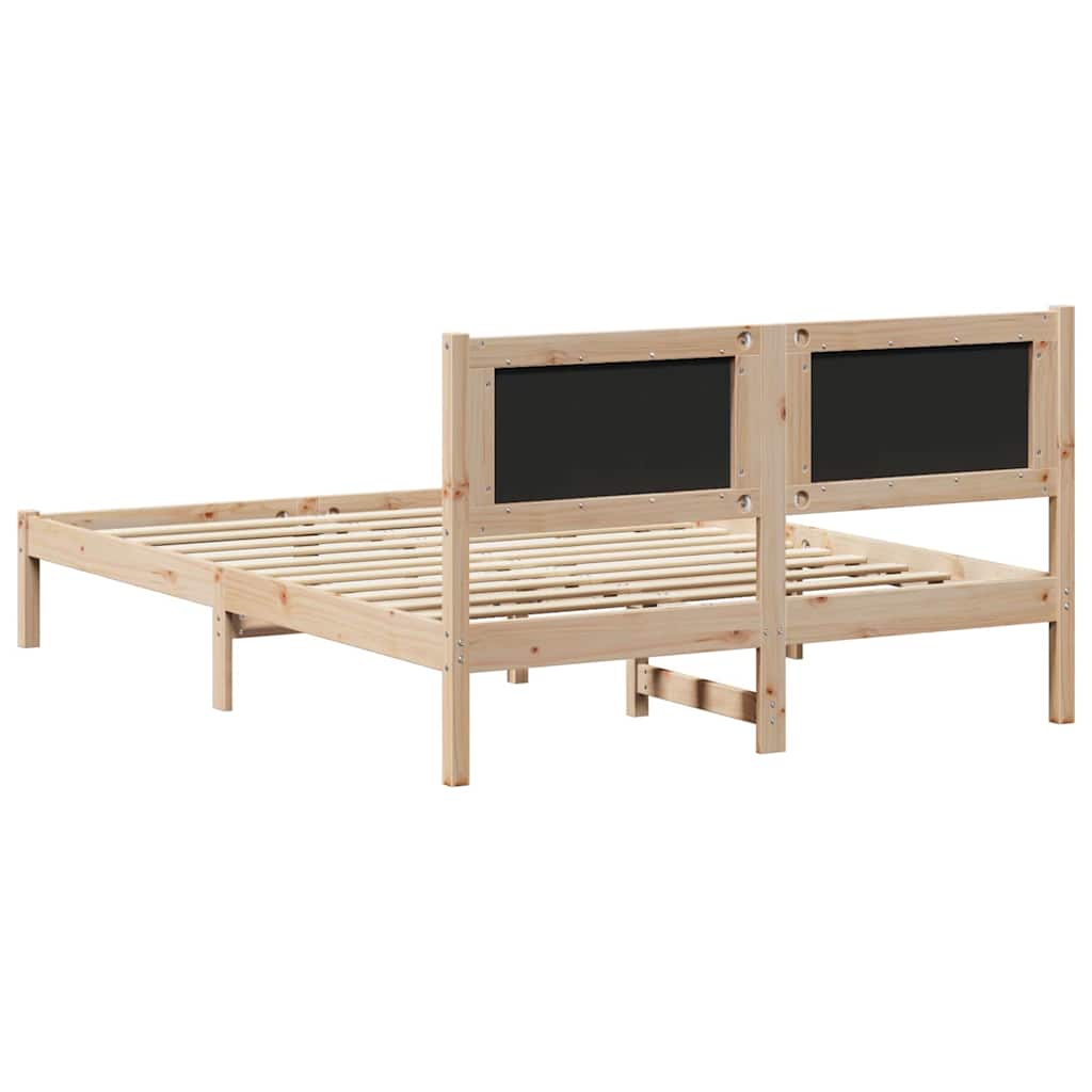 Krevetna konstrukcija s uzglavljem Svijetlo siva 150 x 200 cm Svjetlosiva