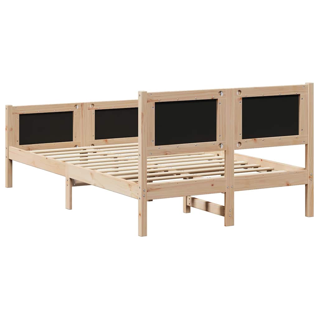 Krevetna konstrukcija Tamno siva 120 x 200 cm tkanina Smeđa