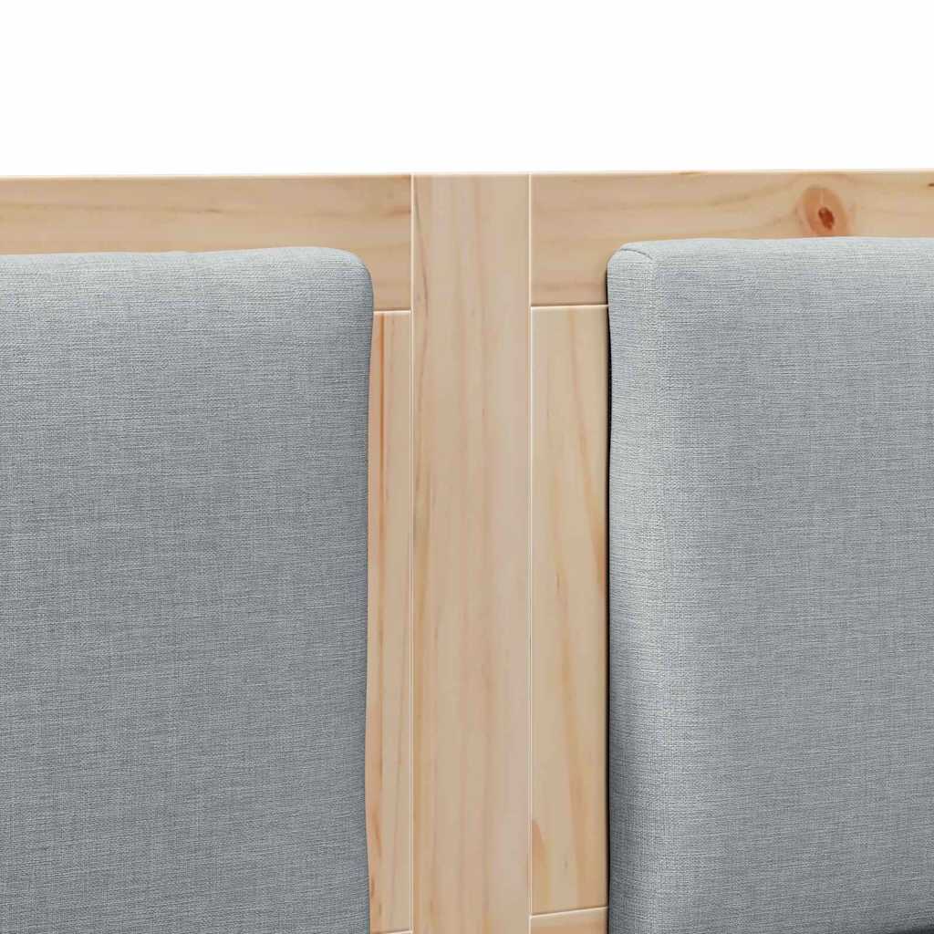 Uzglavlje Smeđa Masivna borovina 150 cm