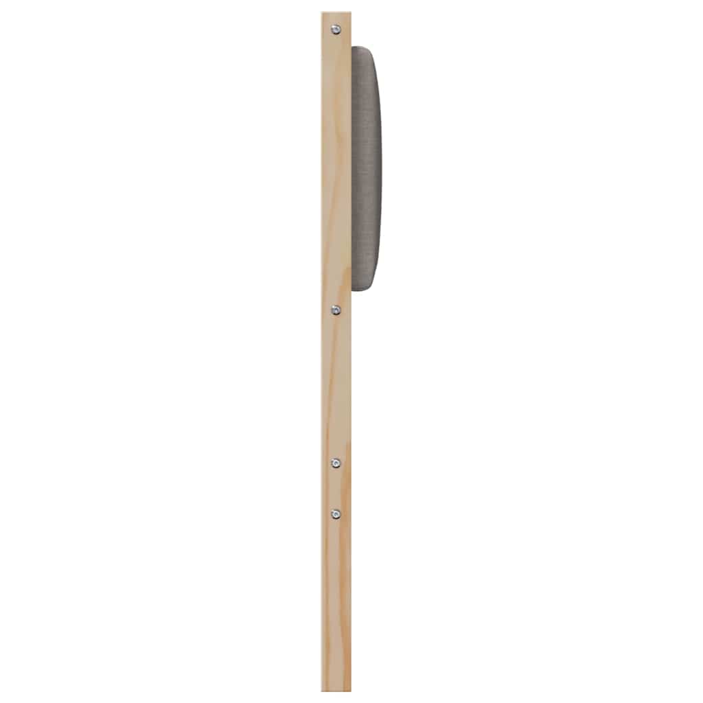 Uzglavlje Smeđa Masivna borovina 135 cm