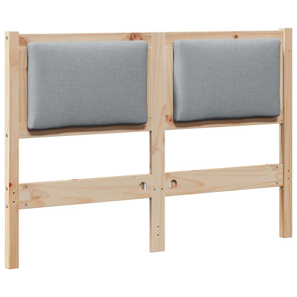 Uzglavlje Smeđa Masivna borovina 120 cm