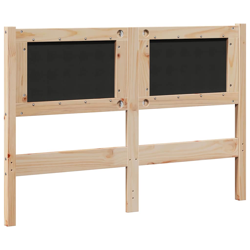 Uzglavlje Smeđa Masivna borovina 120 cm