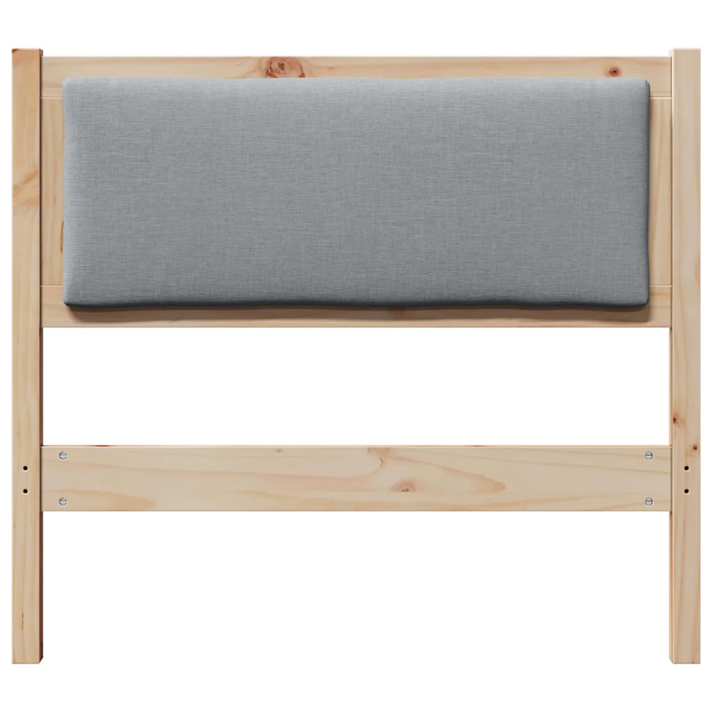 Uzglavlje Smeđa Masivna borovina 90 cm
