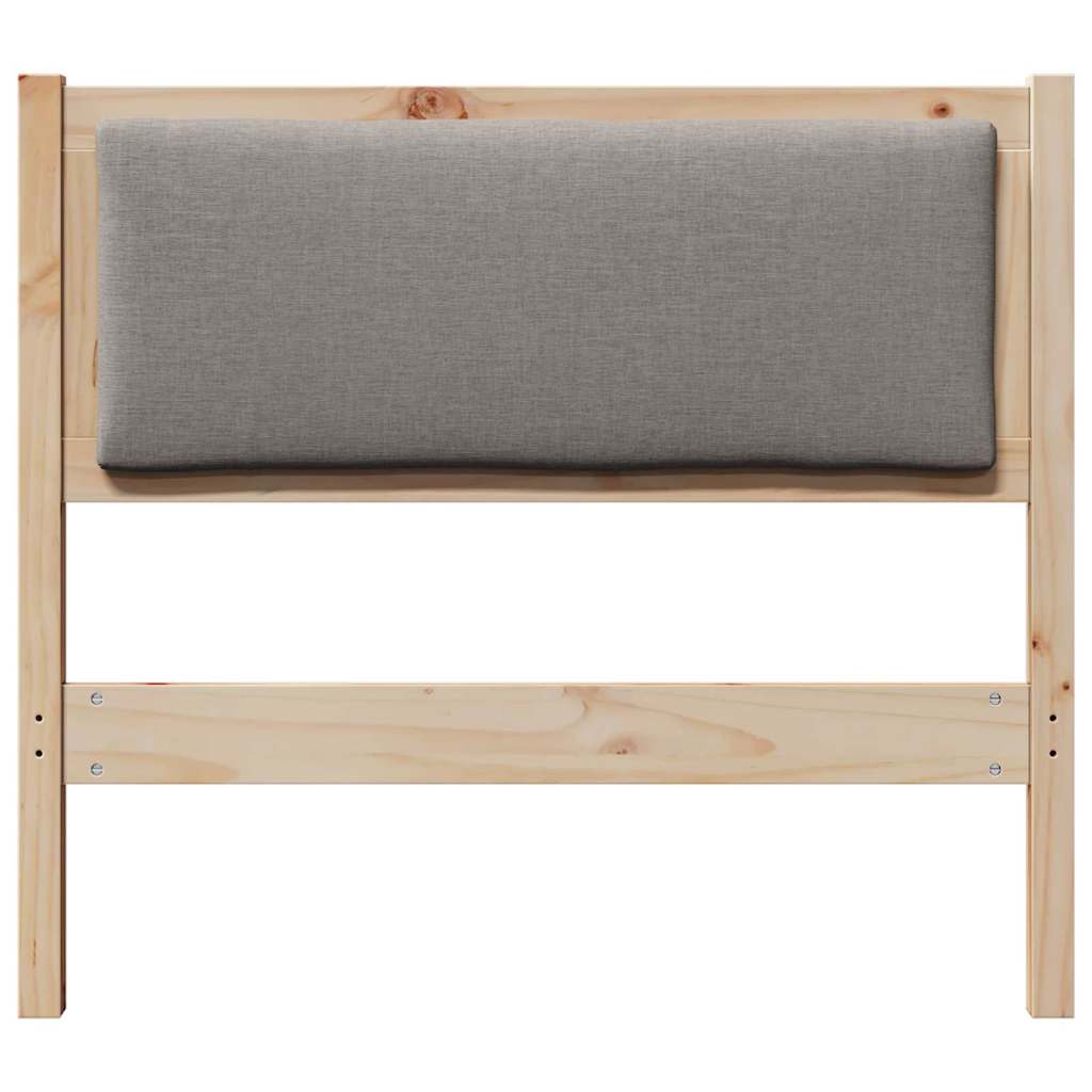 Uzglavlje Smeđa Masivna borovina 90 cm