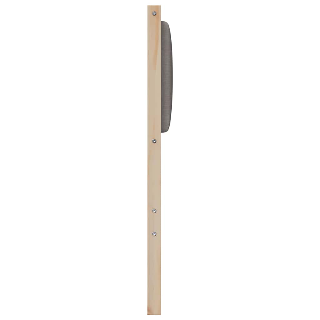 Uzglavlje Smeđa Masivna borovina 75 cm