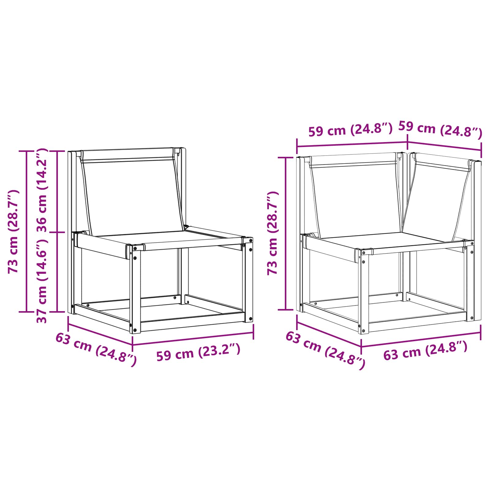Set vanjskih sofa s jastukom 8 pcs Bijela i crna