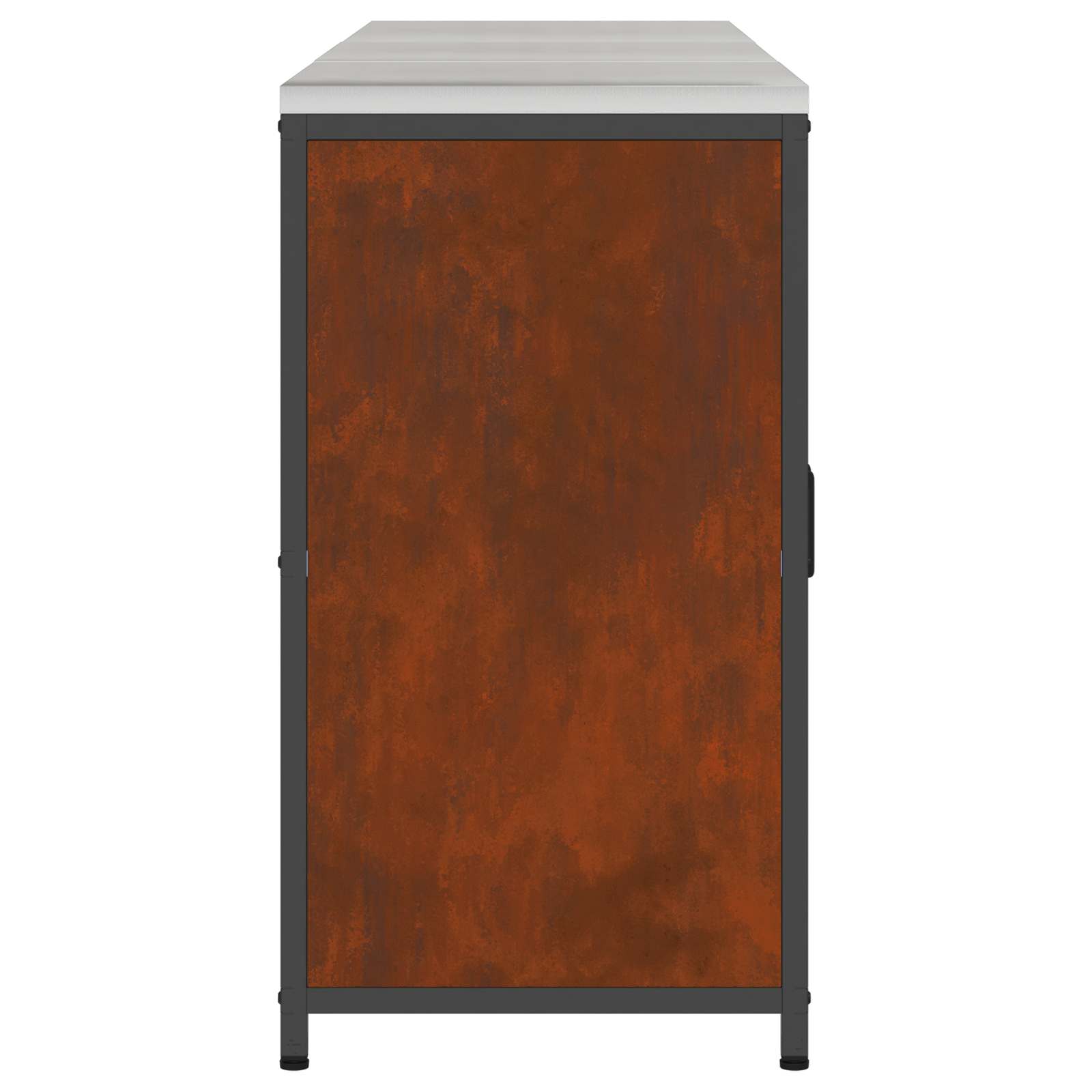 Kuhinjski set za pohranu HATTEM 3 pcs Rđa Čelik