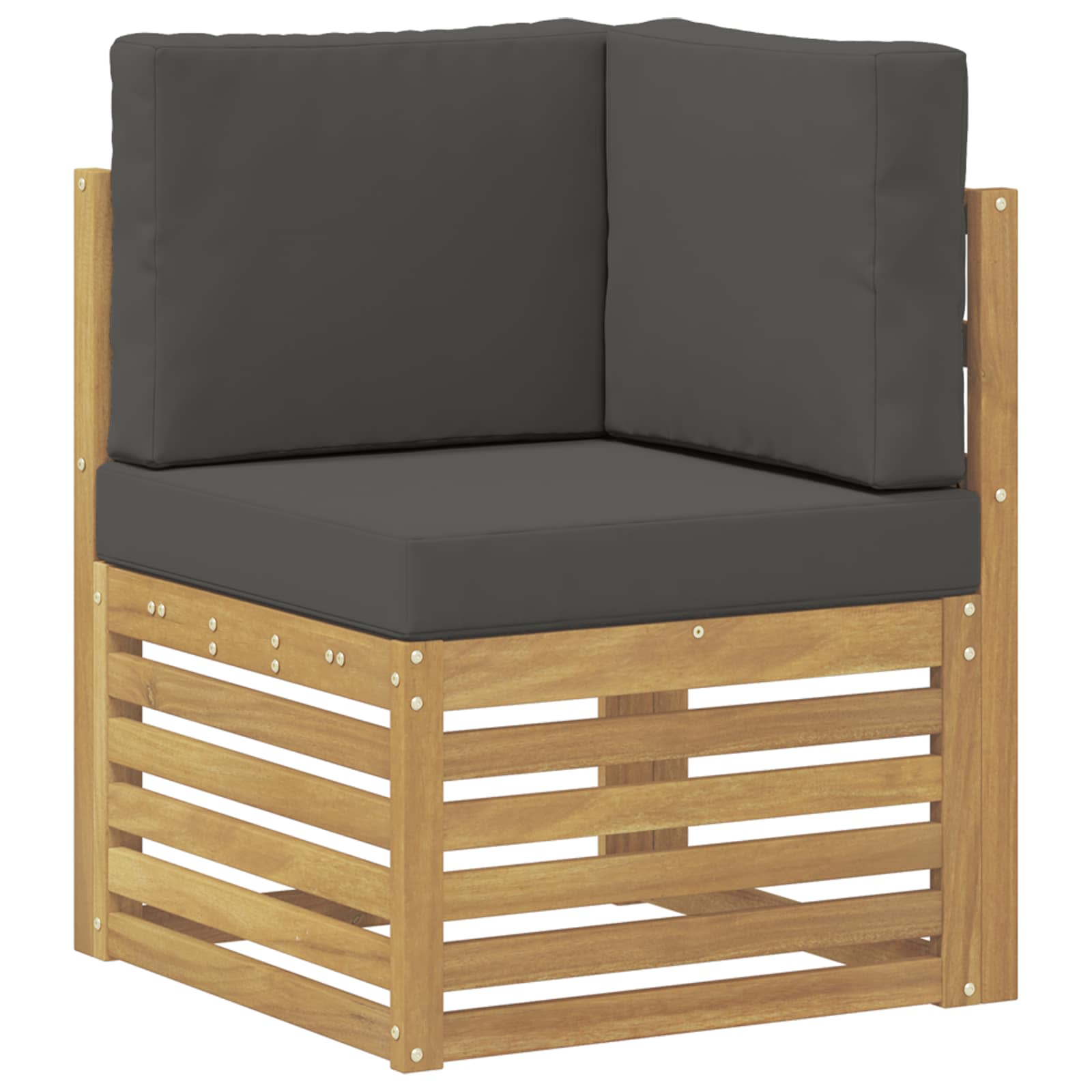 Set vanjskih sofa 8 pcs Bijela i antracit 306 x 128,5 x 73 cm