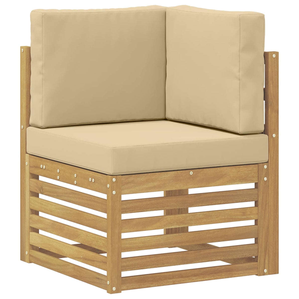 Setovi sofa Čvrsto drvo akacije Smeđa 304 x 189.5 x 73 cm