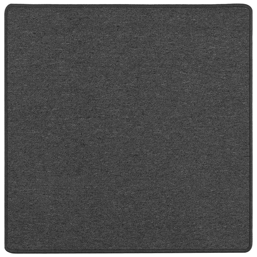 Tepih trkač Tamno siva 100 x 100 cm 100% Polipropilen