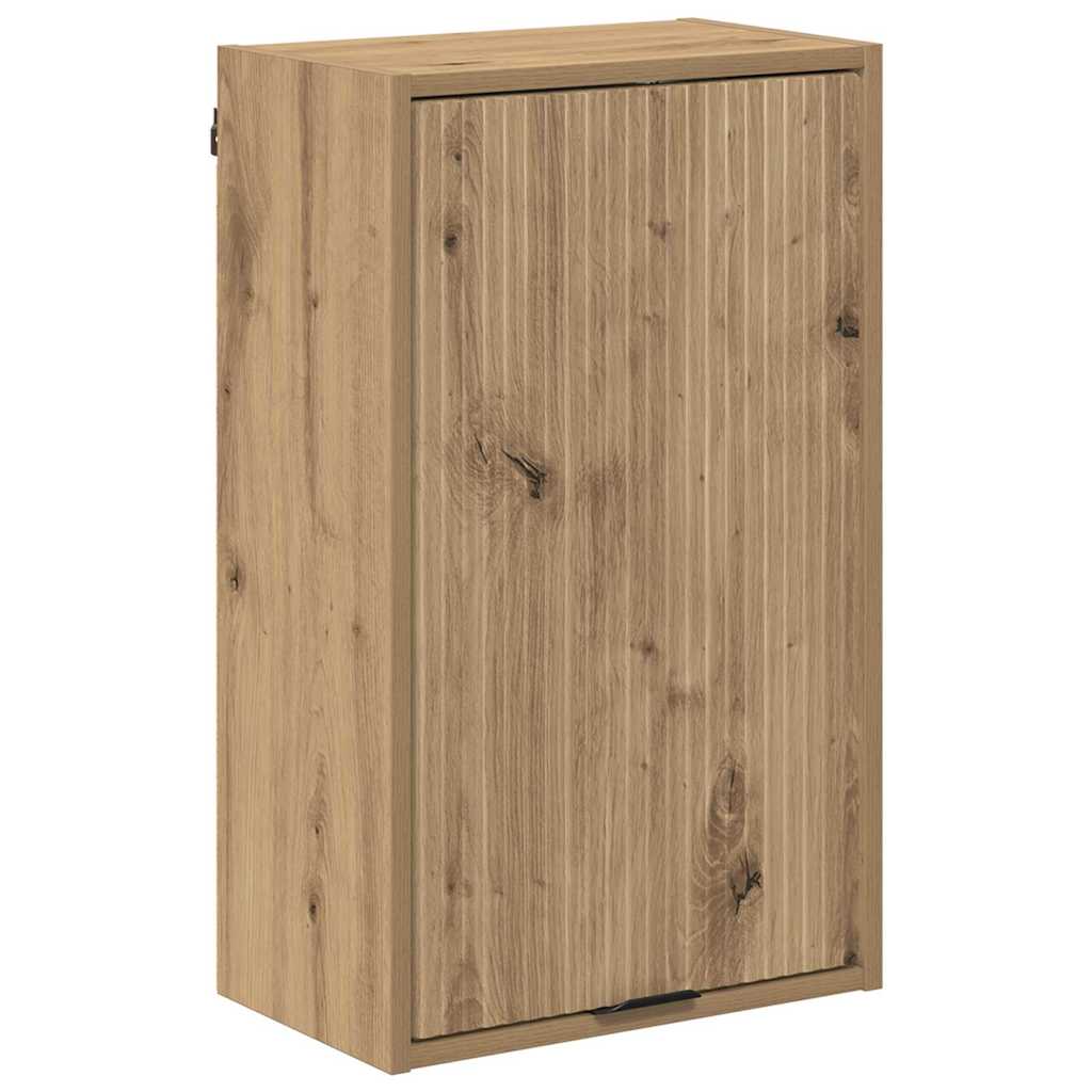 Set namještaja za kupaonicu 4 kom. Umjetnički hrast Smeđa 60.5 x 33.5 x 61 cm