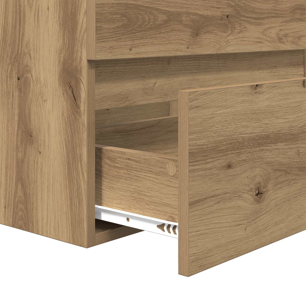 Set namještaja za kupaonicu 3 kom. Umjetnički hrast Smeđa 61 x 39 x 45 cm