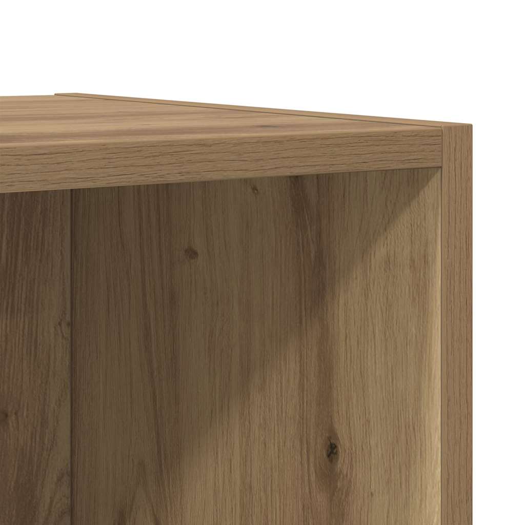 Set TV komoda Zidne 2 pcs Umjetnički hrast 37 x 37 x 72 cm