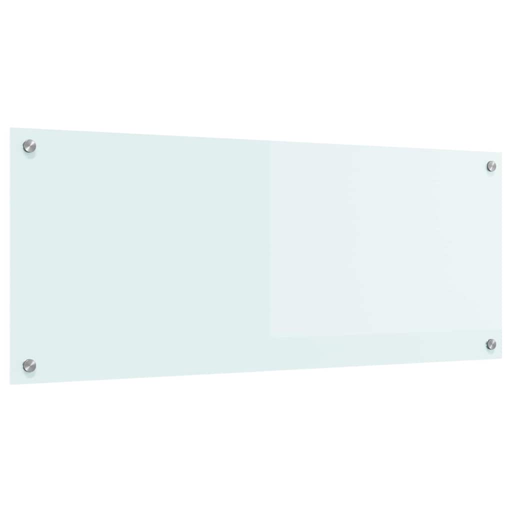 Kuhinjski zid Mlijeko 100 x 40 cm Staklo otporno na udarce