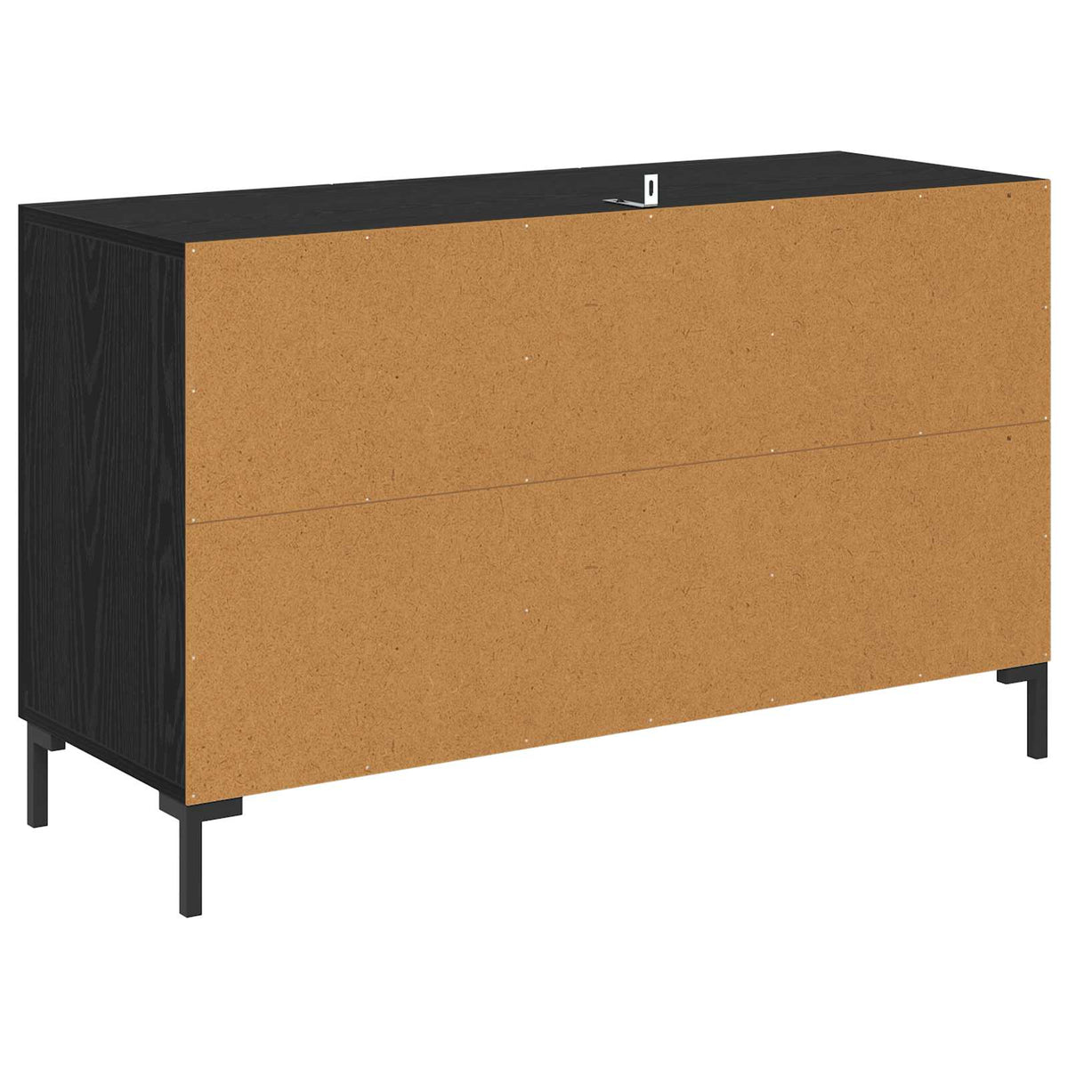 Kreveta Crni hrast 100 x 36 x 60 cm Konstruirano drvo