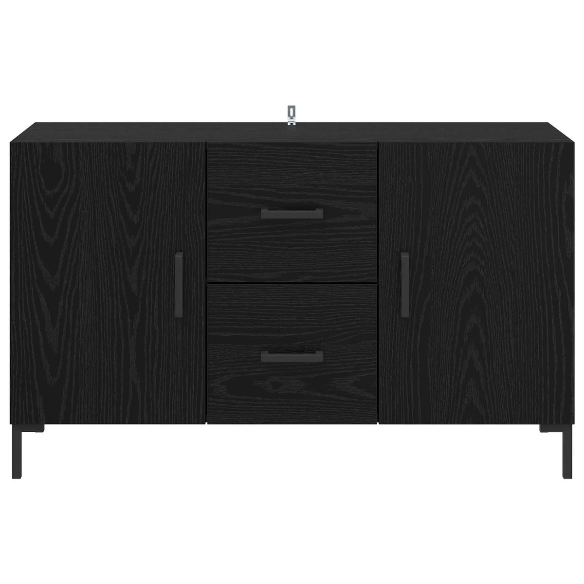 Kreveta Crni hrast 100 x 36 x 60 cm Konstruirano drvo