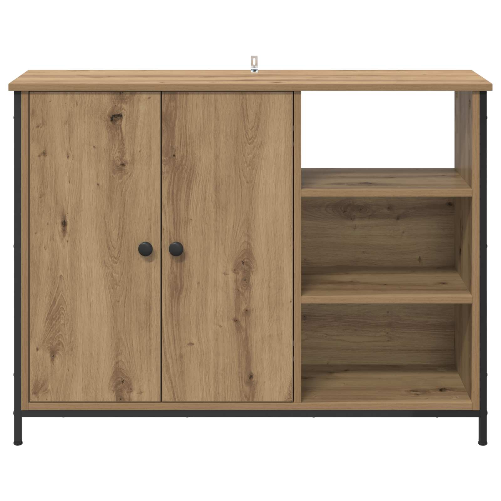 Kreveta Umjetnički hrast 100 x 33 x 75 cm Konstruirano drvo