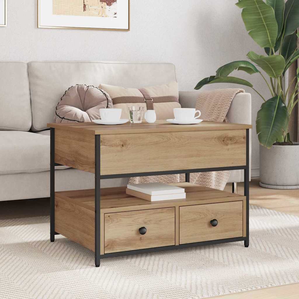 Kava Stol Umjetnički hrast 70 x 50 x 54.5 cm Konstruirano drvo