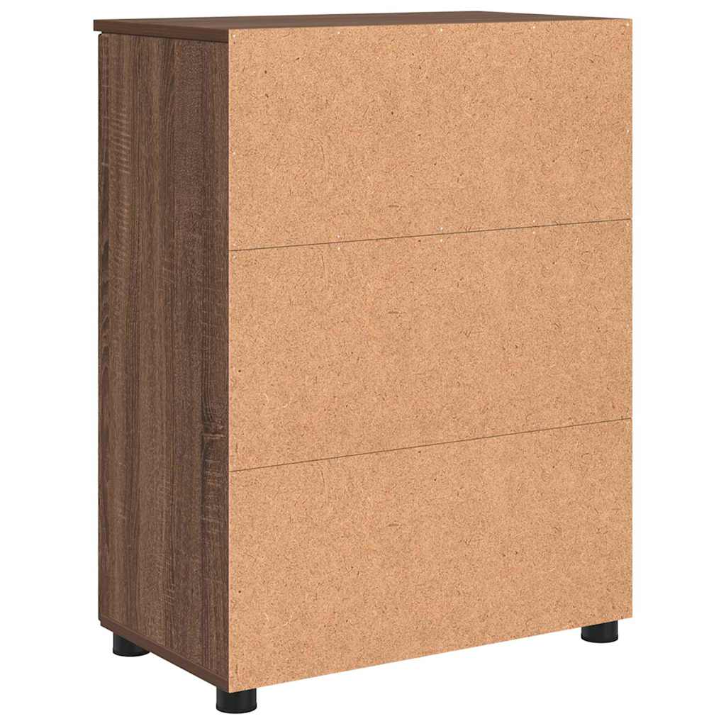 Kupaonski ormar s pohranom Smeđi hrast 60 x 35 x 80 cm