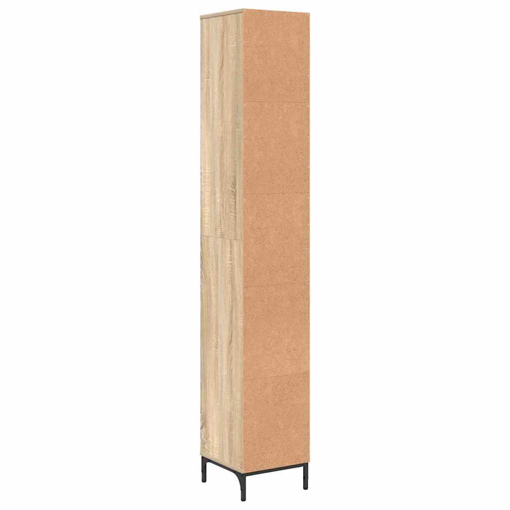 Kupaonski ormar s ladicama Sonoma hrast 31,5 x 33 x 190 cm