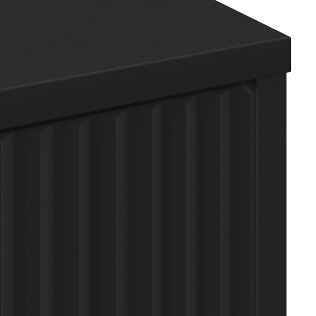 Kreveta s ladicama Crna 89,5 x 33 x 82 cm Konstruirano drvo