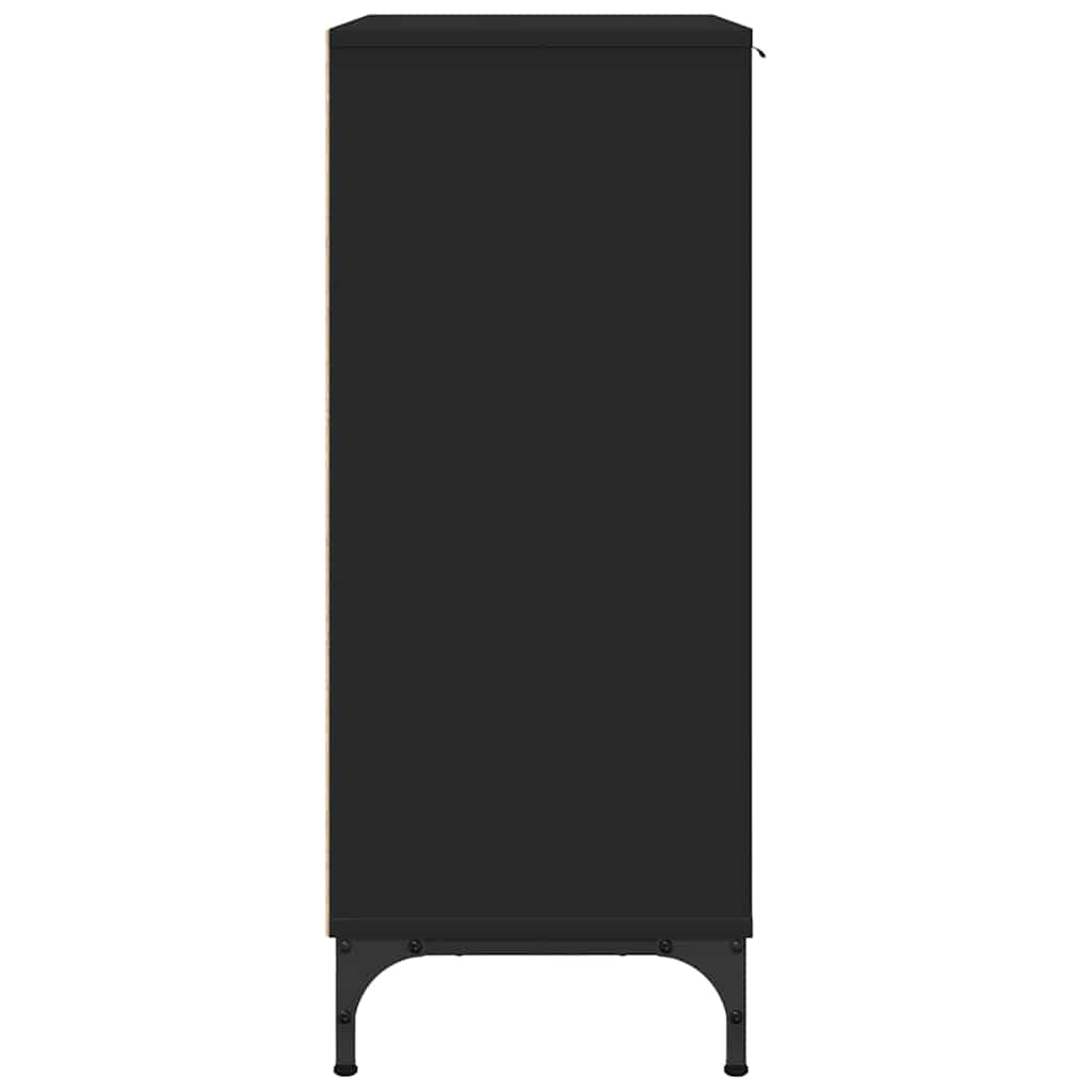 Kreveta s ladicama Crna 89,5 x 33 x 82 cm Konstruirano drvo