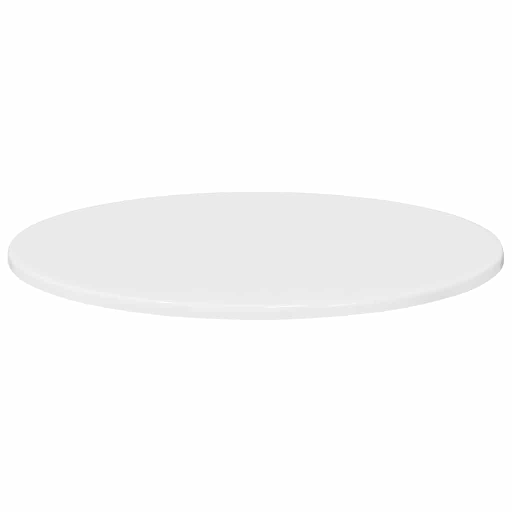Gornji dio stola Visoko sjajno bijela Ø 60 x 1,5 cm