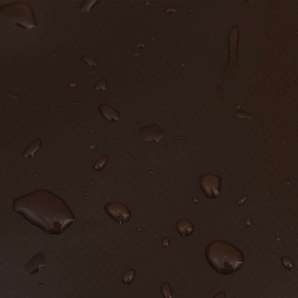 Cerada 650g / m² Smeđa 1,5 x 6 m Platno s PVC premazom