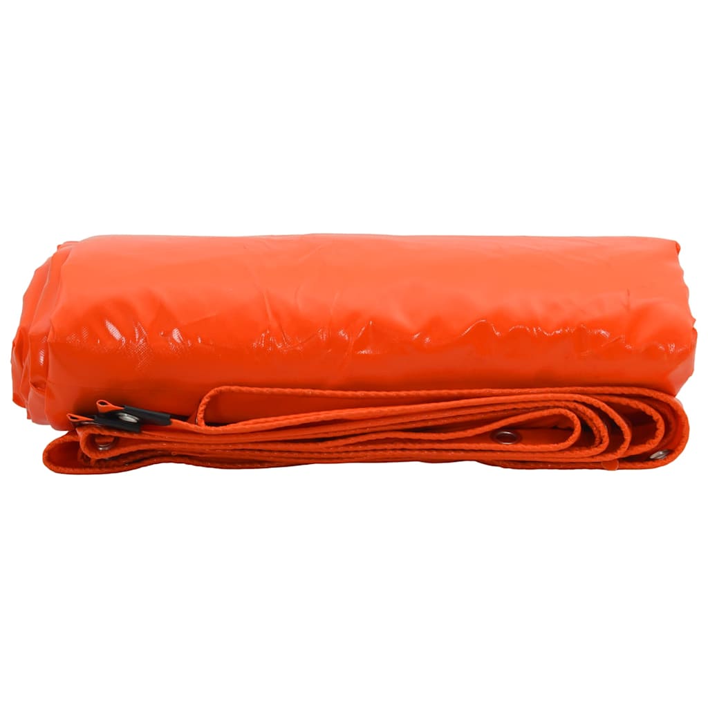 Cerada 650g / m² Narančasta 1 x 2,5 m Platno s PVC premazom