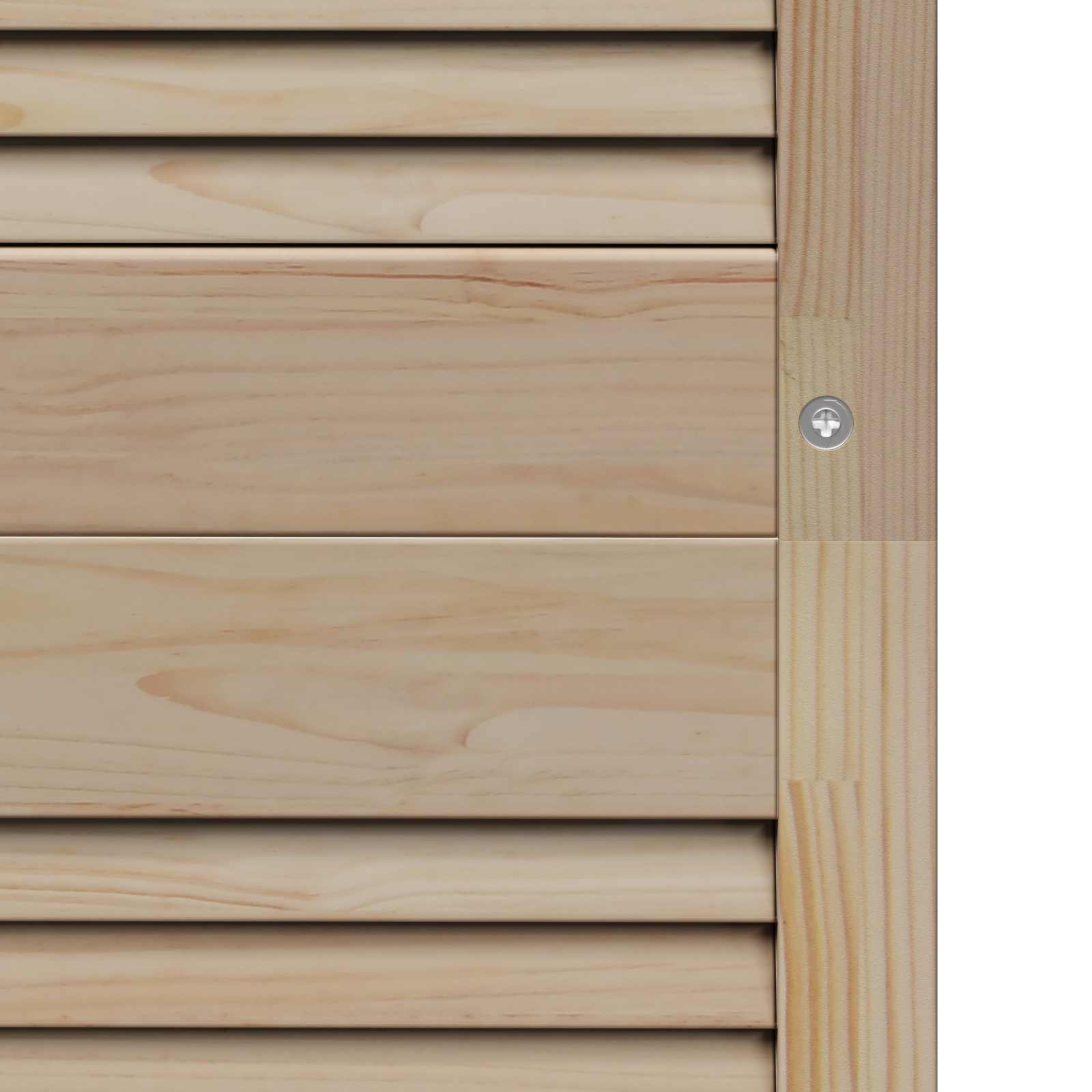 Ormarna vrata s vratima 4 pcs Prirodna 170 x 2,1 x 39,5 cm