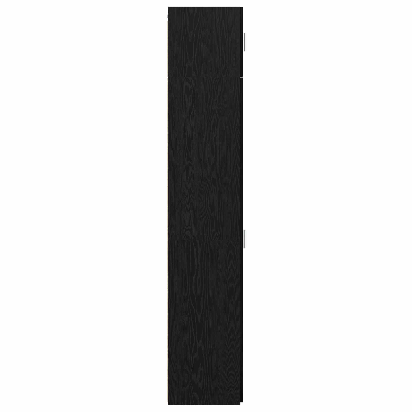 Kreveta 3 pcs Crni hrast