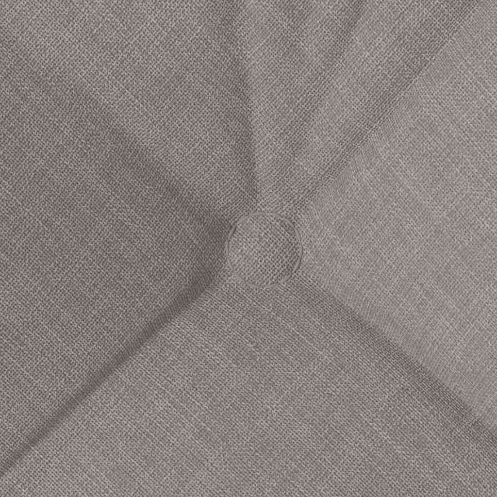 Jastučići za sjedenje 4 pcs Sivo-smeđa 45 x 45 x 12 cm tkanina
