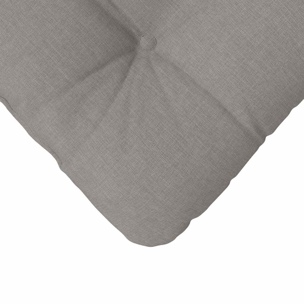 Jastučići za sjedenje 4 pcs Sivo-smeđa 45 x 45 x 12 cm tkanina