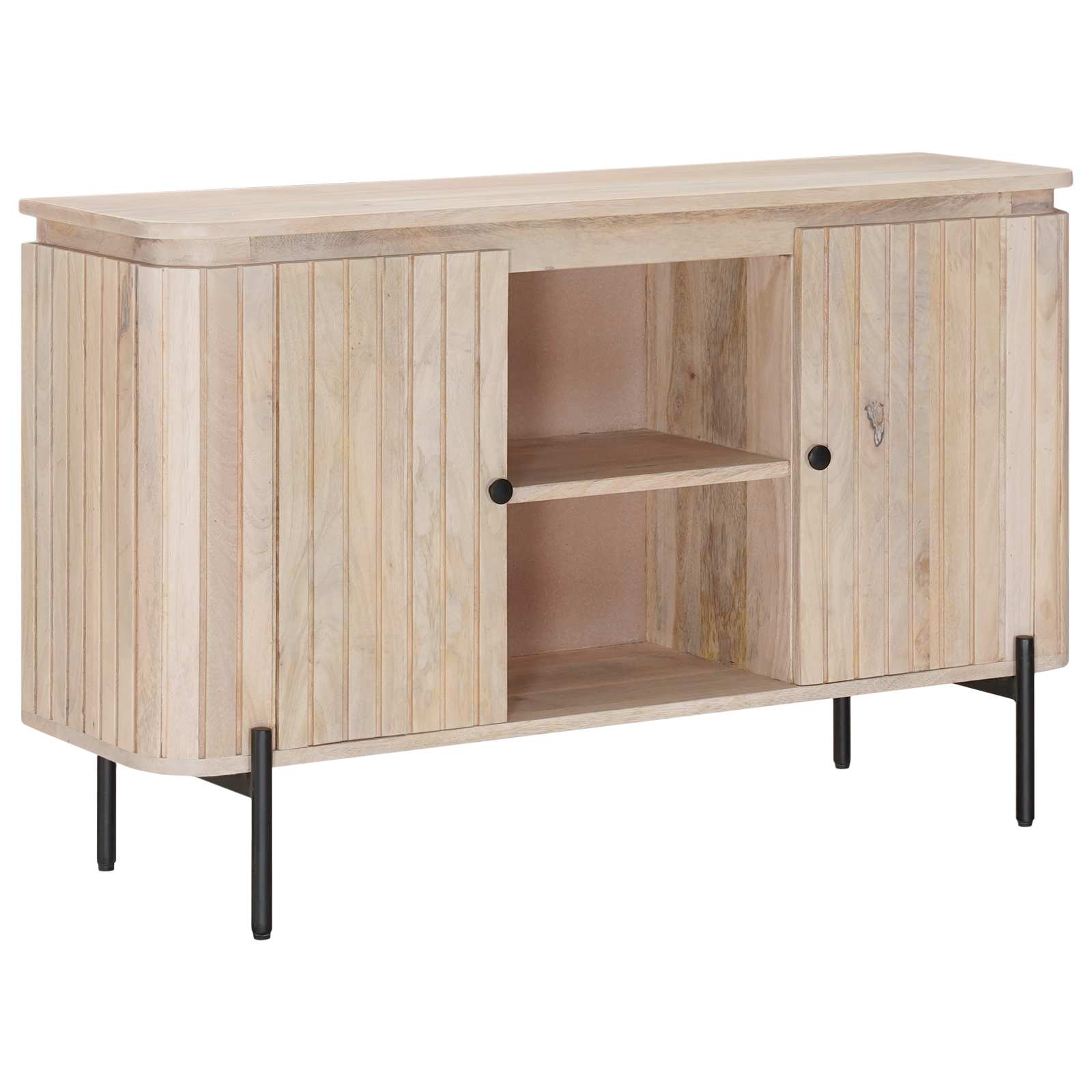 Kreveta 105 x 30 x 65 cm Čvrsto Mango Drvo i Inženjersko Drvo