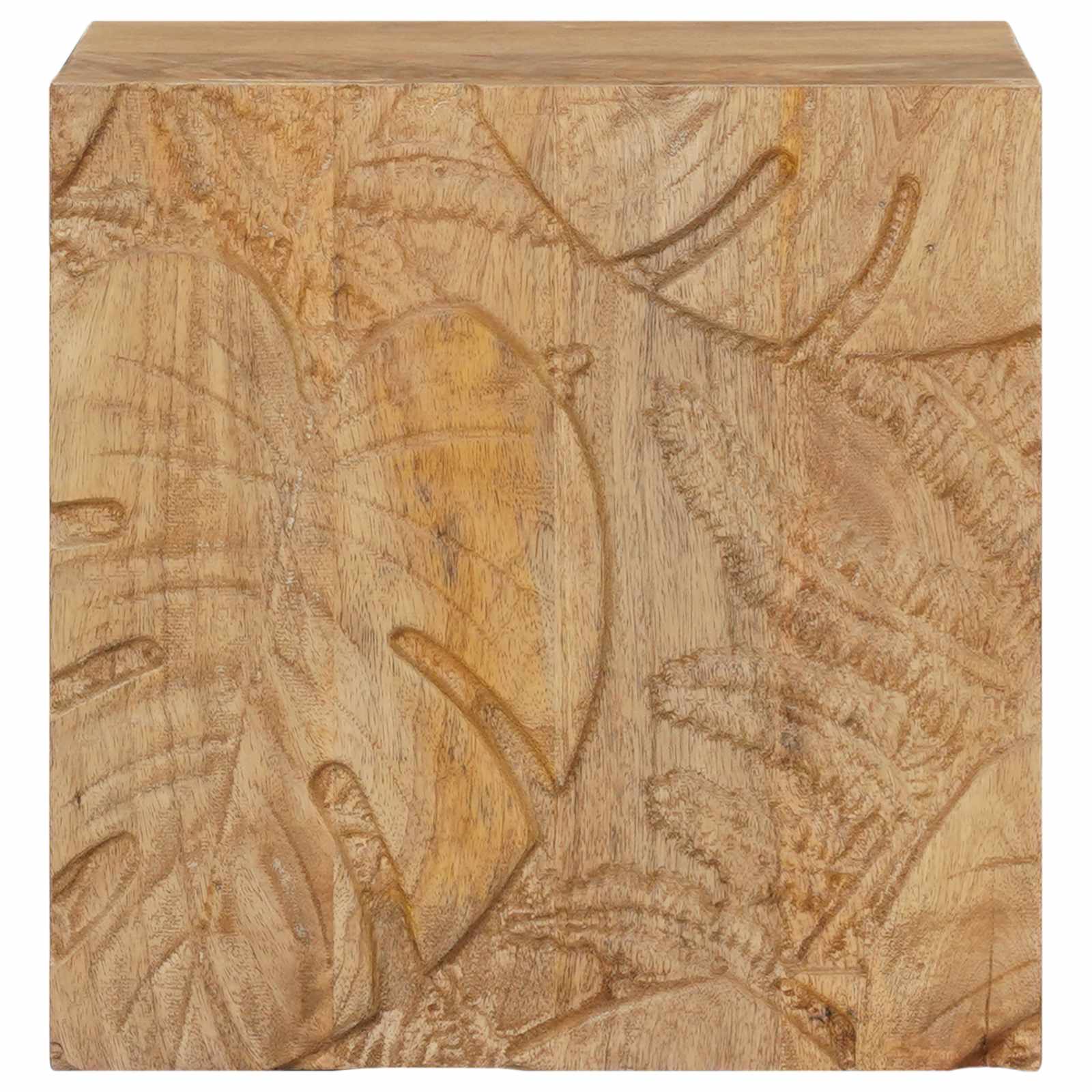 Ručno rađeni noćni ormarić Tamnije smeđi teak 40x30x40 cm